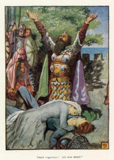 一緒に死んだ！すべてが死んだ！」 作： John Byam Liston Shaw